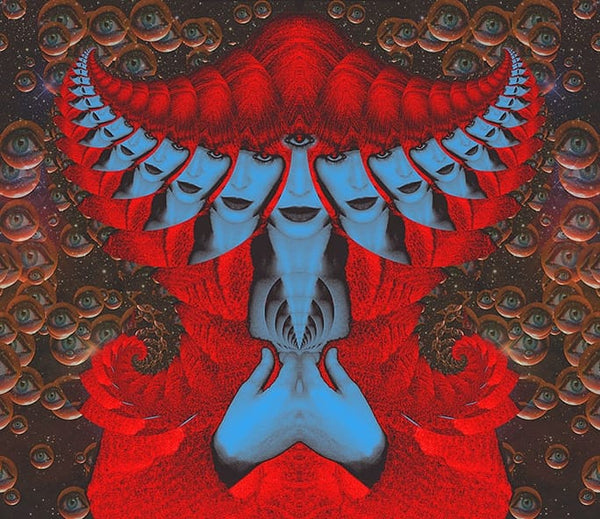 Stardust in Aries - psychedelic art