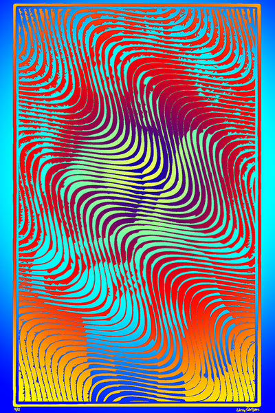 Wavy 2 - Color Edition - psychedelic art