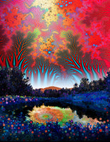 Wonderland Pond - Red Sky Edition