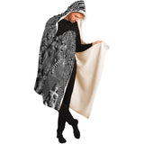 Zebraz Deluxe - Hooded Blanket
