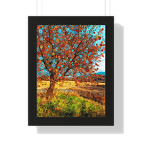 Apple Star Tree - Framed Art Print
