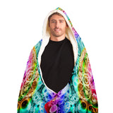 Trip Head - Hooded Blanket - psychedelic art