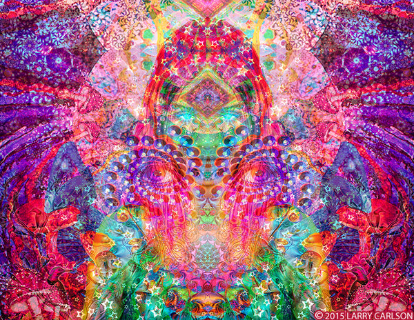 Ultraviolet  Dreamer - psychedelic art