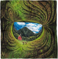 Vermont Portal Bandana - psychedelic art