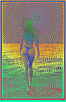 Wavy 49 - Pink Sun Edition - psychedelic art