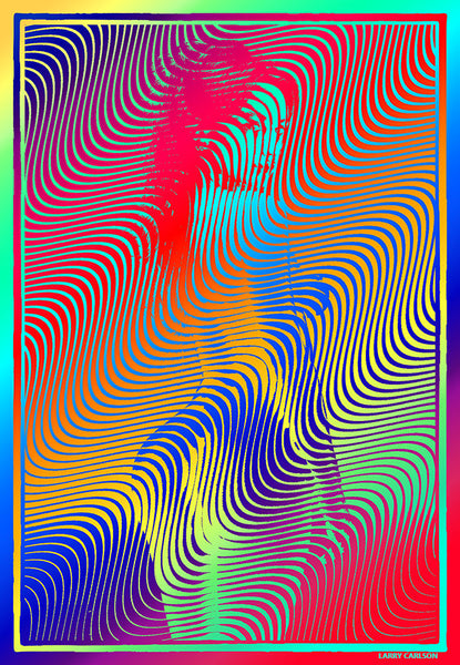 Wavy 61 - Crazy Color Edition - psychedelic art