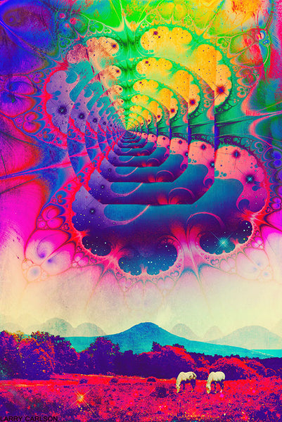 Sky Portal - psychedelic art