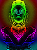 Hathor Rising - psychedelic art