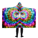 Trip Head - Hooded Blanket - psychedelic art