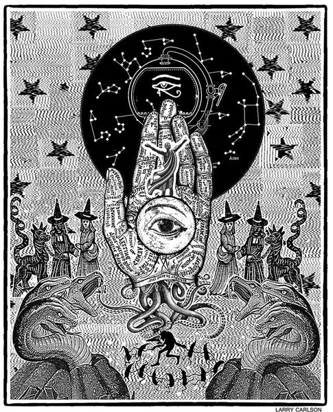 Astronomica 107 - psychedelic art