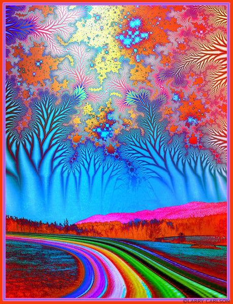 Road to Forever - psychedelic art