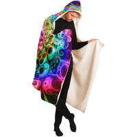 Trip Head - Hooded Blanket - psychedelic art