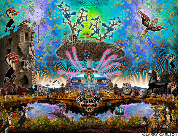 Centro Tree - psychedelic art
