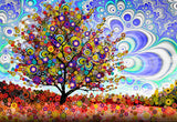 Paradise Tree - psychedelic art