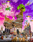 Freakout on Fantasy Lane - psychedelic art