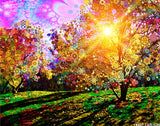 Magnolia Sun - psychedelic art