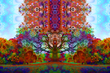Trip Tree - psychedelic art
