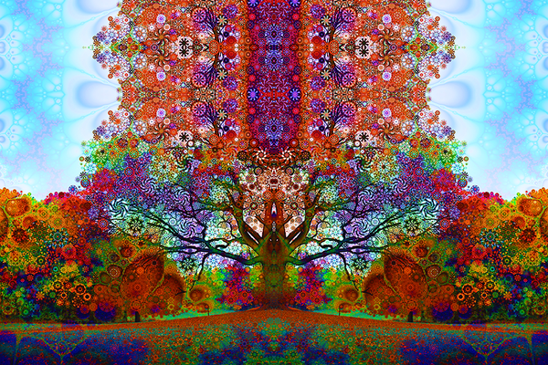 Trip Tree - psychedelic art