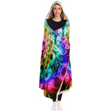 Trip Head - Hooded Blanket - psychedelic art