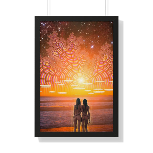 Fantastico Sunset - Framed Art Print