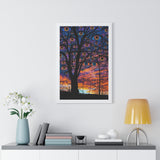Sunset Eyes - Framed Art Print