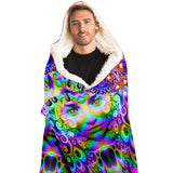Psychonaut  Supreme - Hooded  Blanket - psychedelic art
