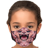 Wild Cat - Face Mask - psychedelic art