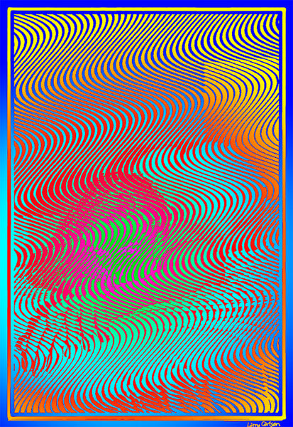 Wavy 37 - psychedelic art