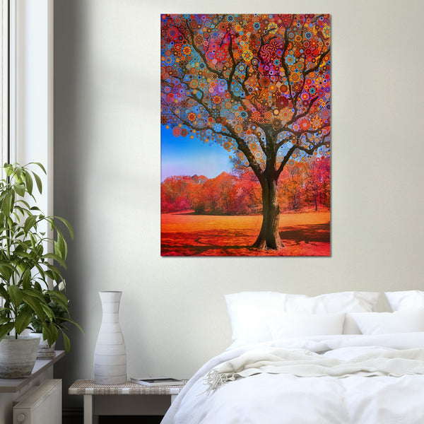 Starry Orange Tree - Canvas – LARRY CARLSON
