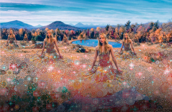 Fields of Stardust - psychedelic art